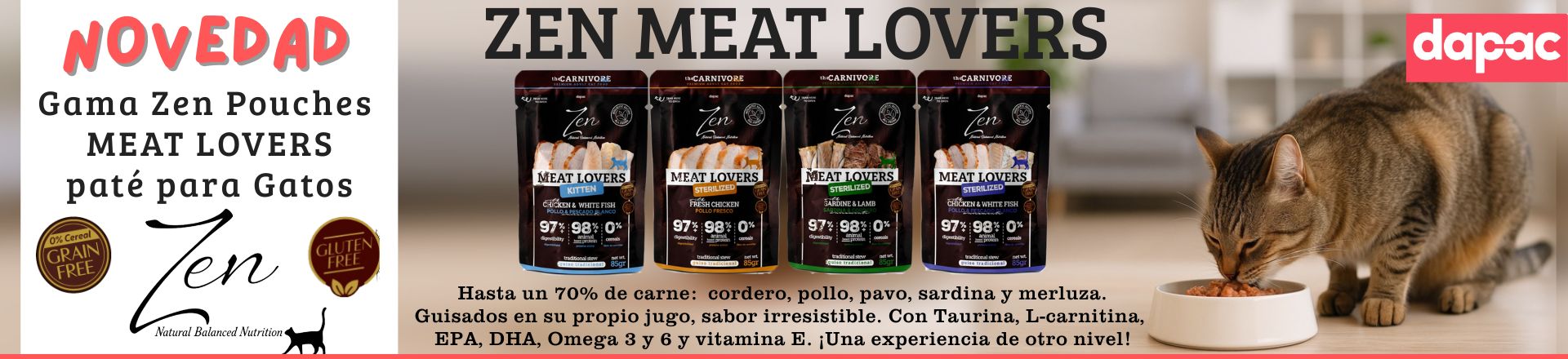 zen pouches meat lovers cat